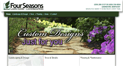 Desktop Screenshot of fourseasonslandscapeky.com